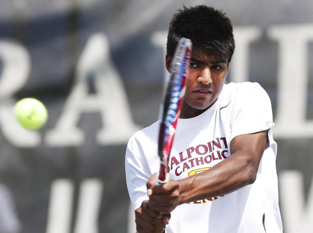 Division II boys playoff tennis